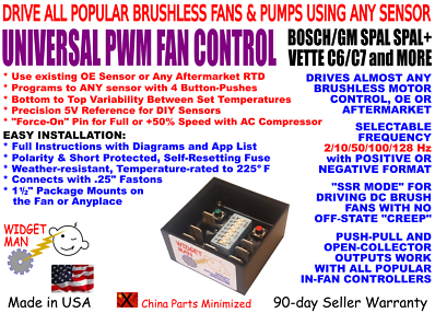 Widget Brushless PWM Variable Fan Control