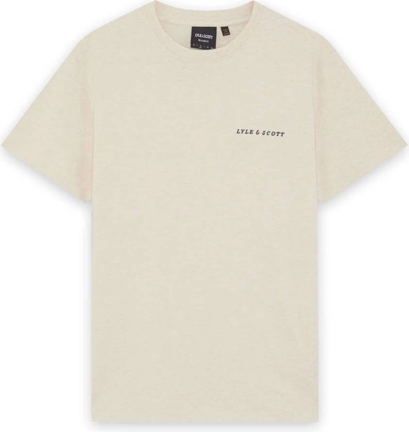 Lyle & Scott Script T-Shirt Bomull Herr