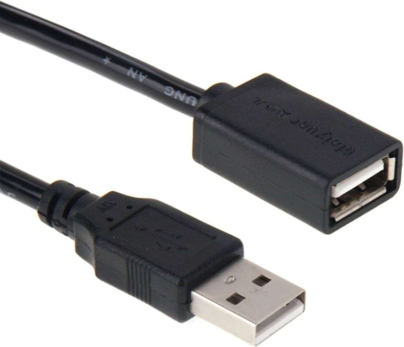 3M Forlængerkabel USB 2.0 Sort 3m