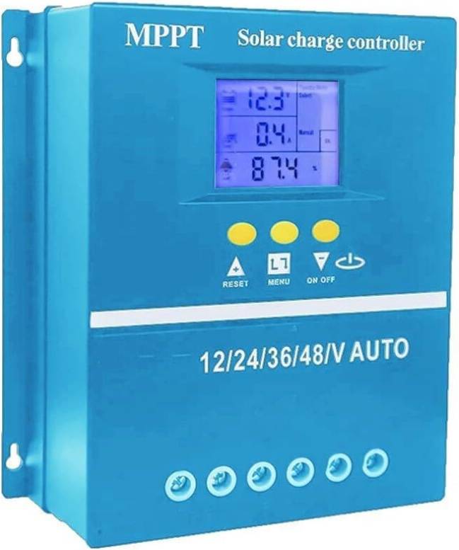 100A MPPT Solar Charge Controller With LCD Screen