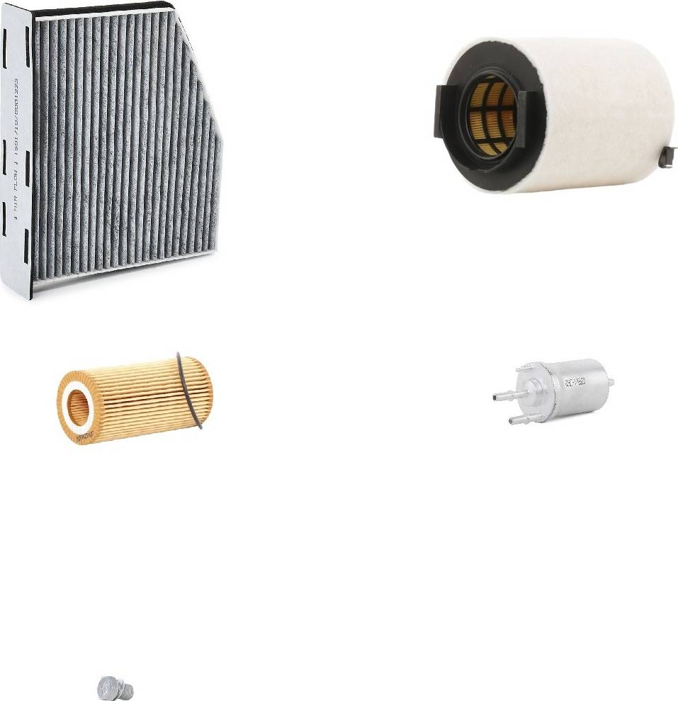 Ridex Filter Set Oil Drain Plug Pre-Filter