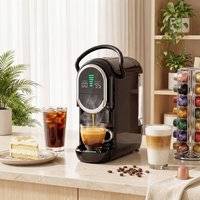 Homcom 19 Bar Pod Coffee Machine Black