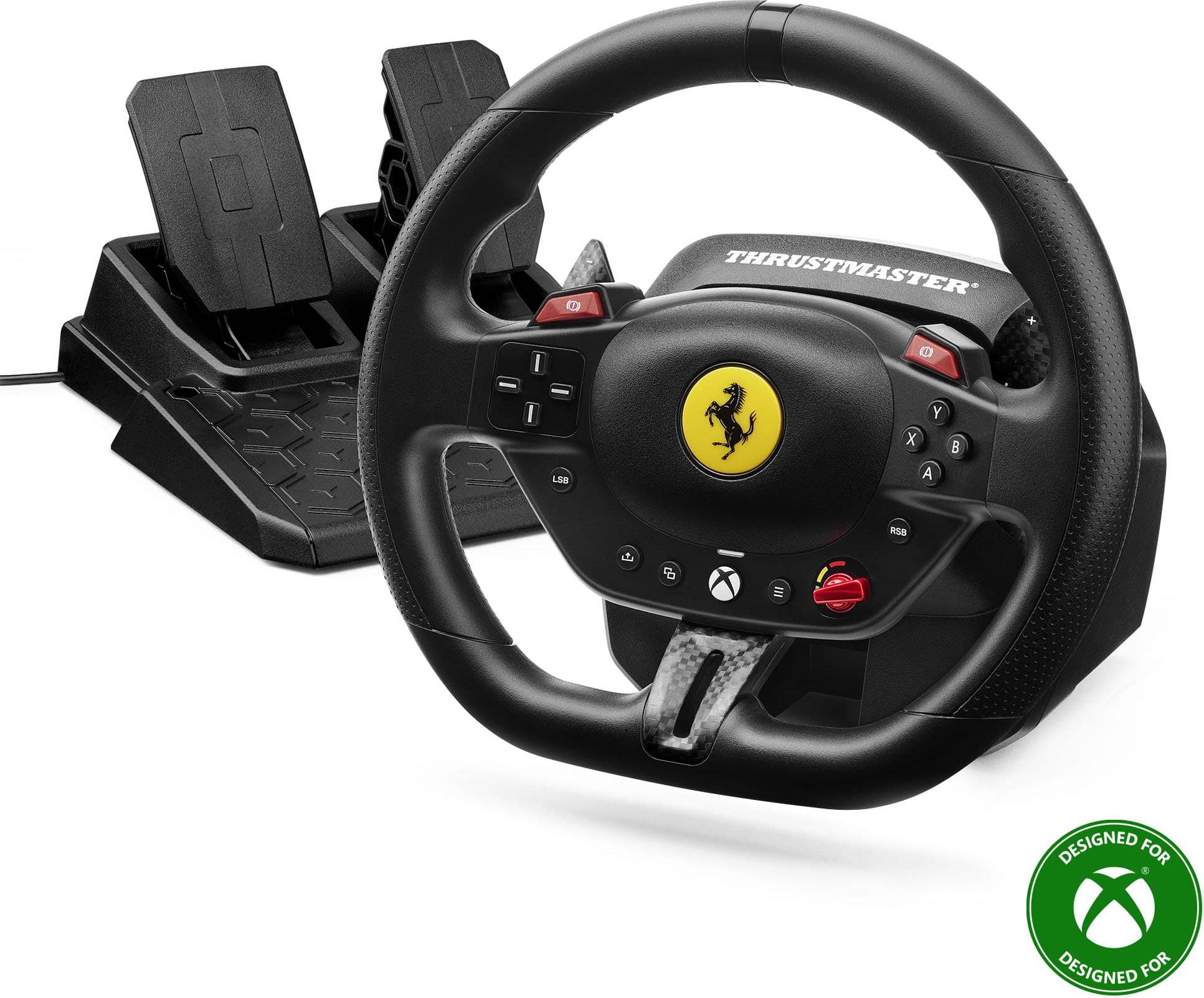Thrustmaster T98 Ferrari 296 GTS Racing Wheel Pedal Set
