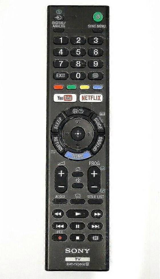Sony Rmt-tx300e Remote Control