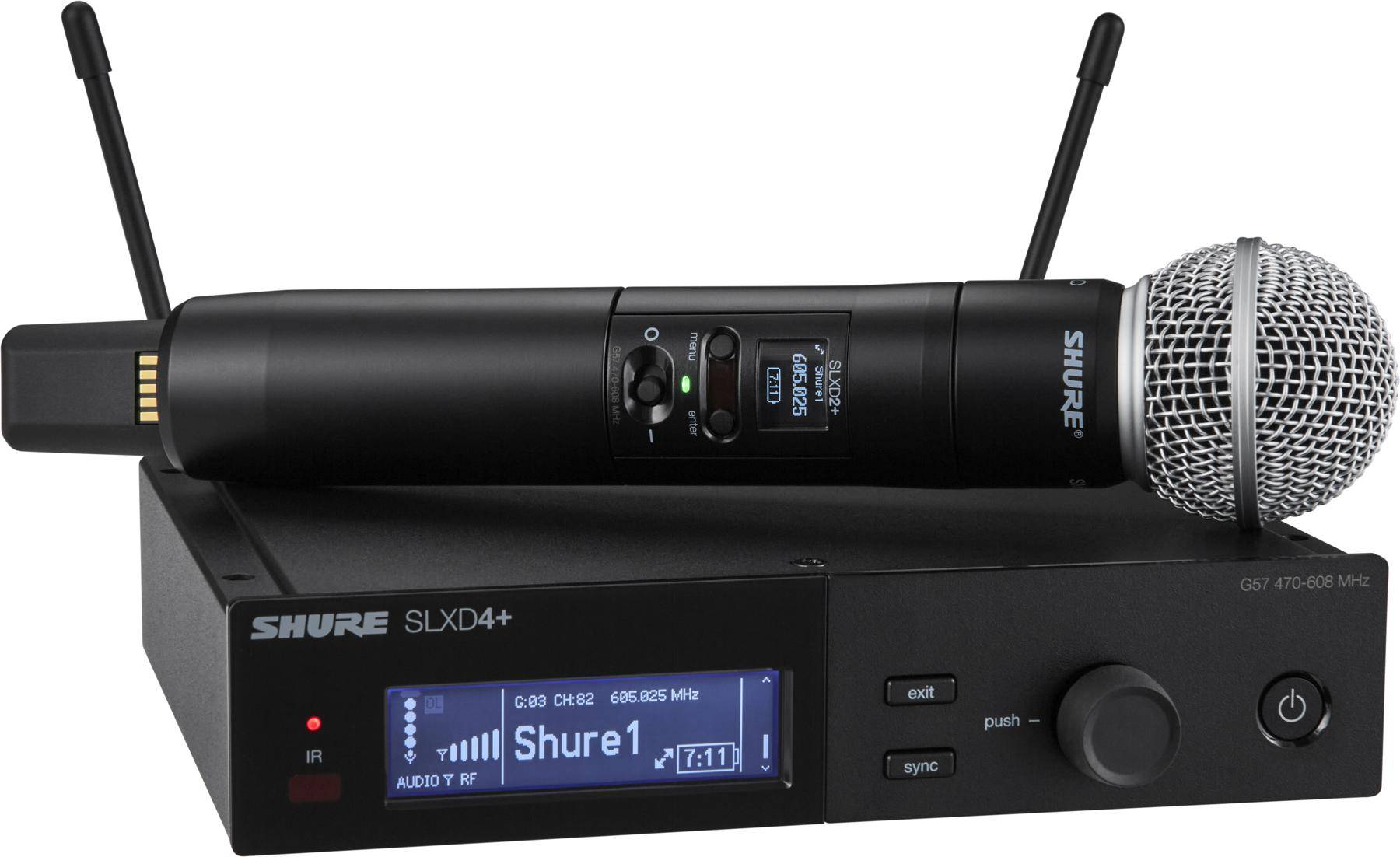 SLXD24+ SM58 Digital Wireless Handheld System