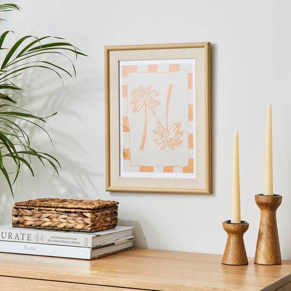 Dunelm Rattan Effect Photo Frame