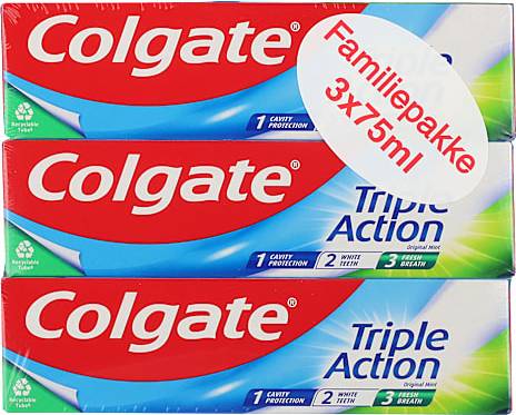 Colgate Toothpaste Triple Action 3 St