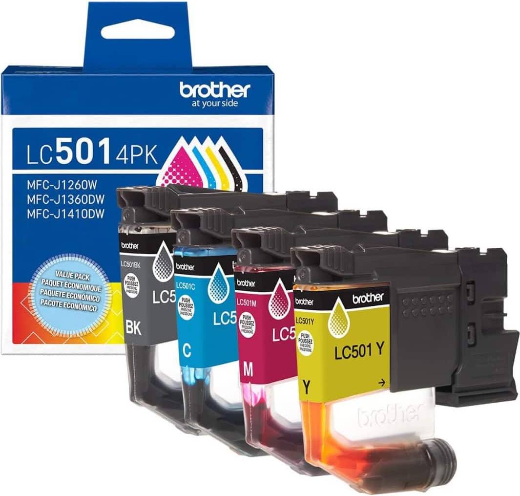 Brother printer toner Brother Standard Yield Ink Cartridges 4-Pack
