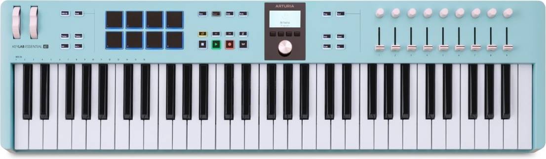 Arturia KeyLab Essential Mk3 61-Key Keyboard Controller