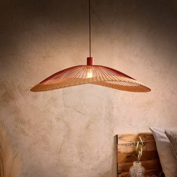 Rattan pendant light Florento Rattan Ceiling Light Pendant Lamp