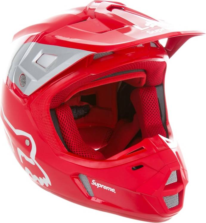 Supreme Fox Racing V2 Helmet - Red