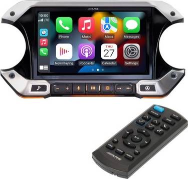 Alpine stereo Alpine Restyle I509-WRA-JL Rue-4360 Remote Bundle