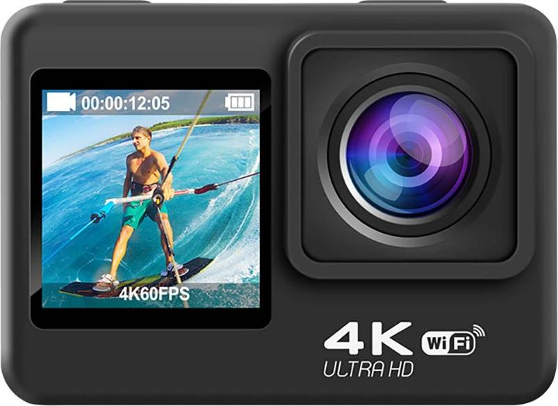 Action camera 4k 4K WiFi Action Camera Dual Screen