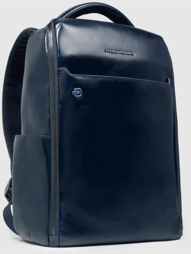 Piquadro Fast-Check Travel Backpack With Rfid Absorbing Protection - Blå