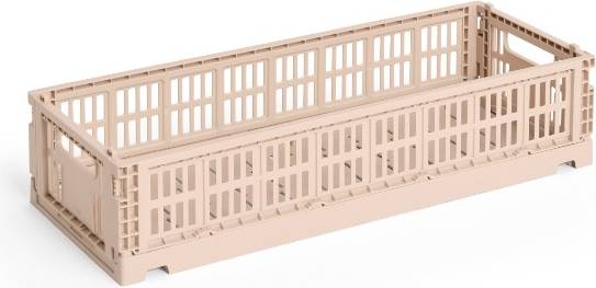 Powder Oblong Stackable Crate