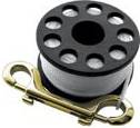 Mini Reel Small With Rope And Brass Hook