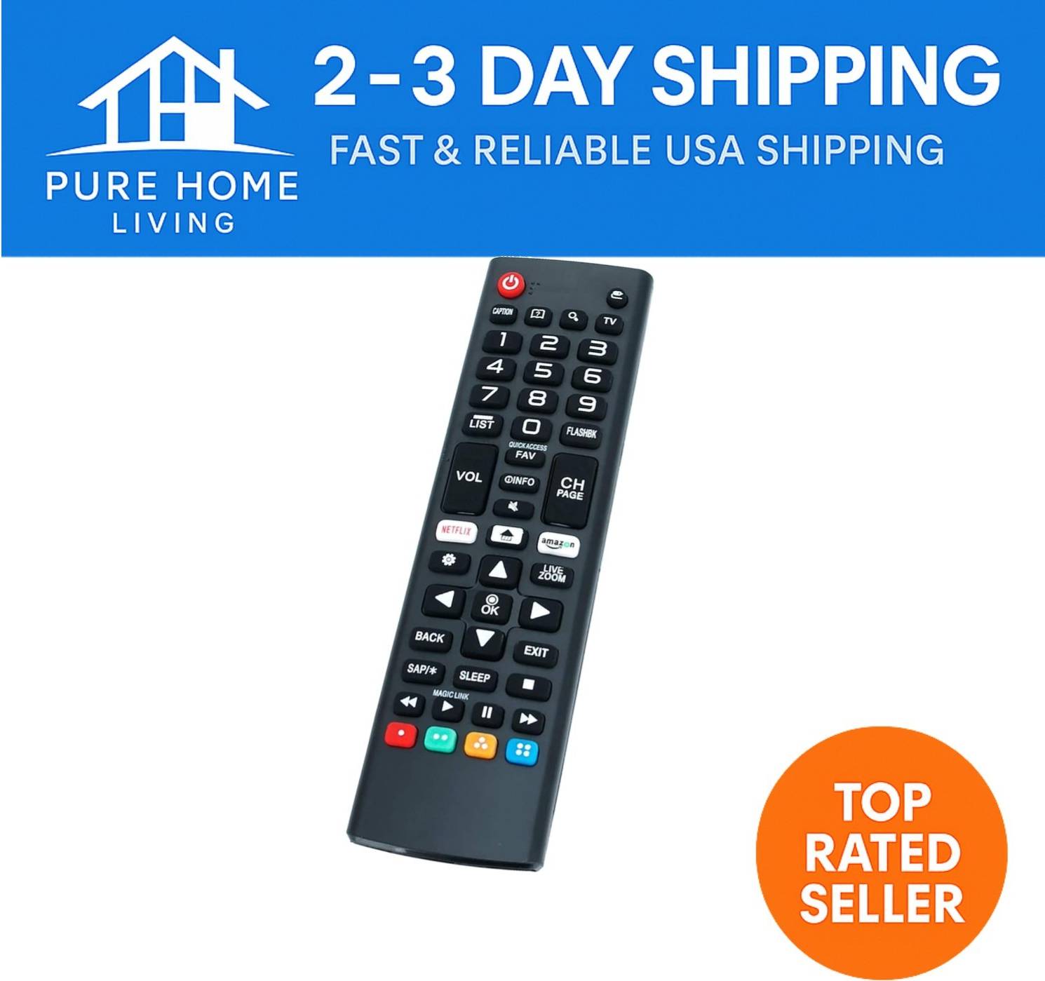 Hi-Grade High-Grade Universal Remote Control 50 Buttons