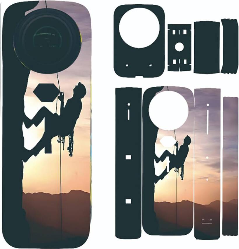 Full Body Wrap Sticker PVC Protective Skin Insta360 X5