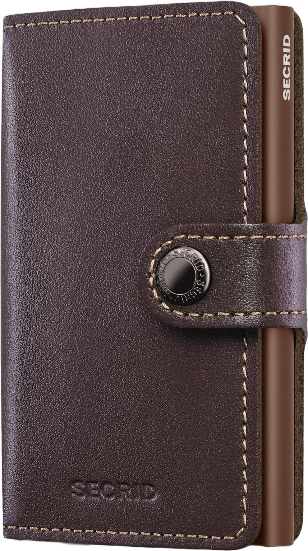 Vintage Miniwallet Rfid Blocking Auto Pop Up Cardholder Wallet