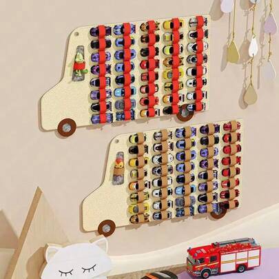 Shein Large Capacity Racing Car Storage Rack