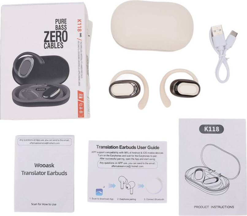 Translator Language Translator Earbuds 144