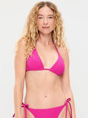 String Bikini Swim Top