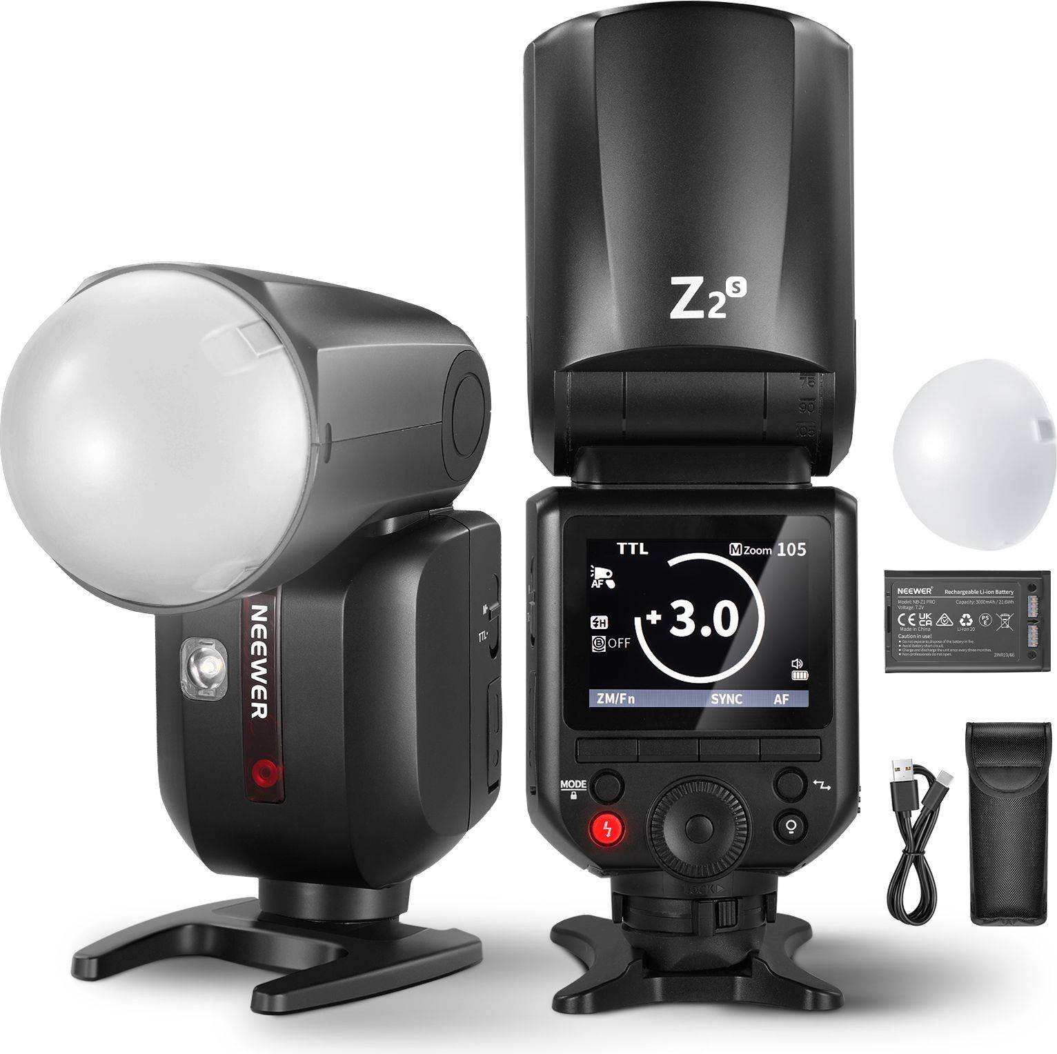 Neewer Z2-S TTL Speedlite Flash Camera