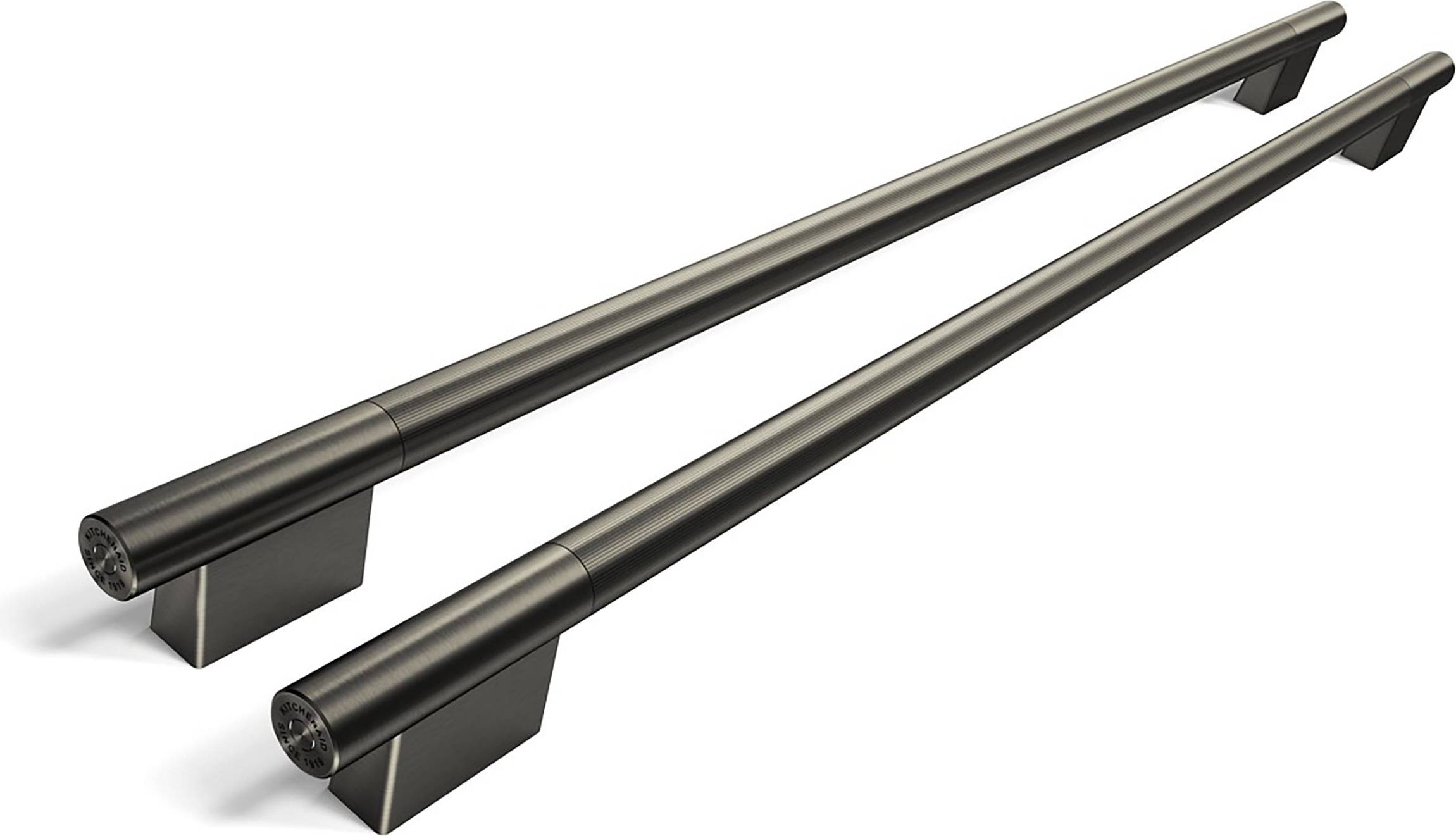 Black side by side refrigerator KitchenAid Black Ore Handle Hardware Accessory Kit