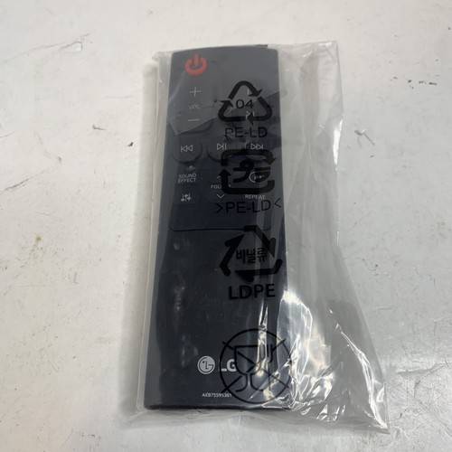 LG Akb75595361 Remote For Sound Bar System