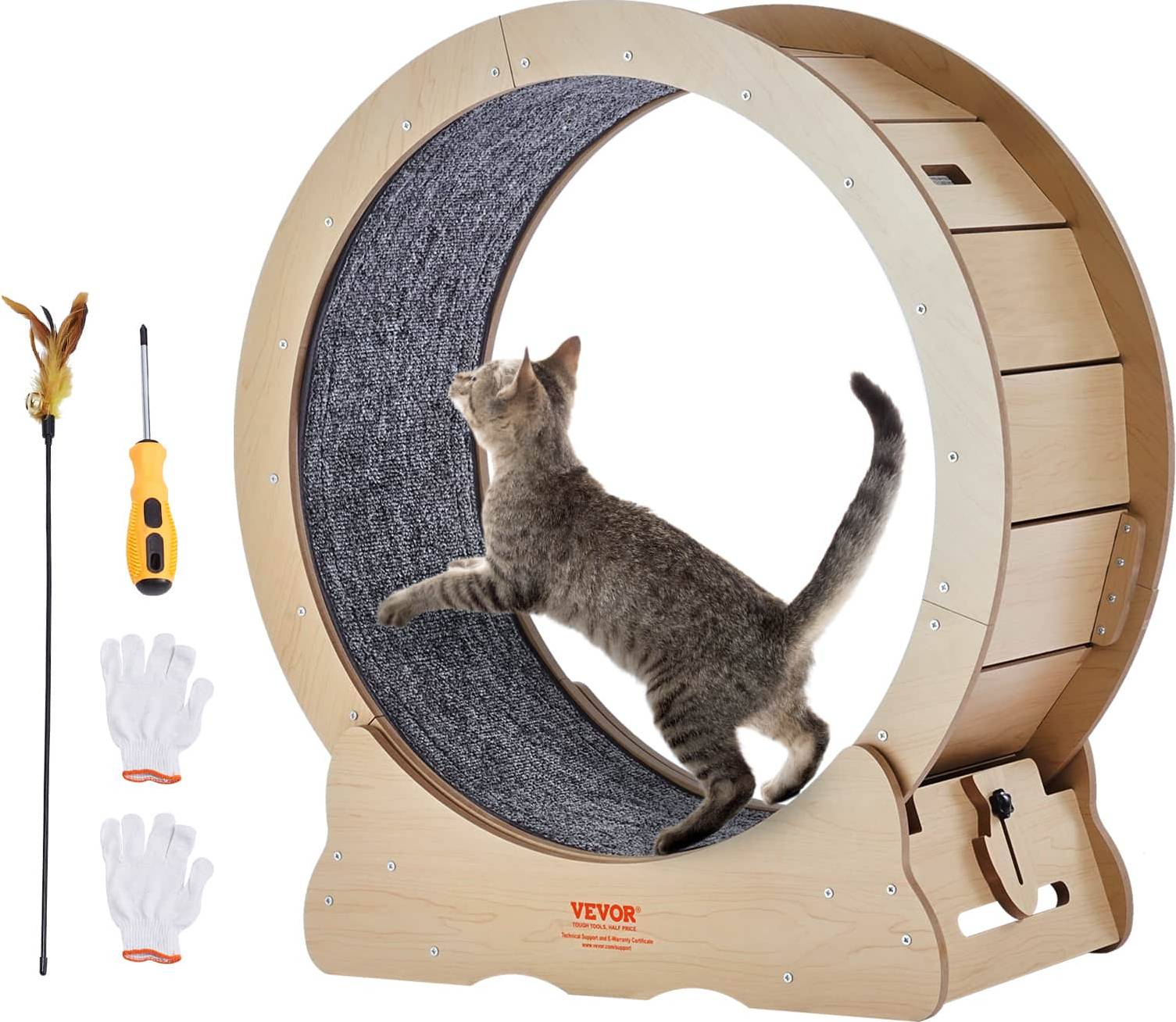 Cat wheel VEVOR Large Cat Exercise Wheel 29.5 Inch
