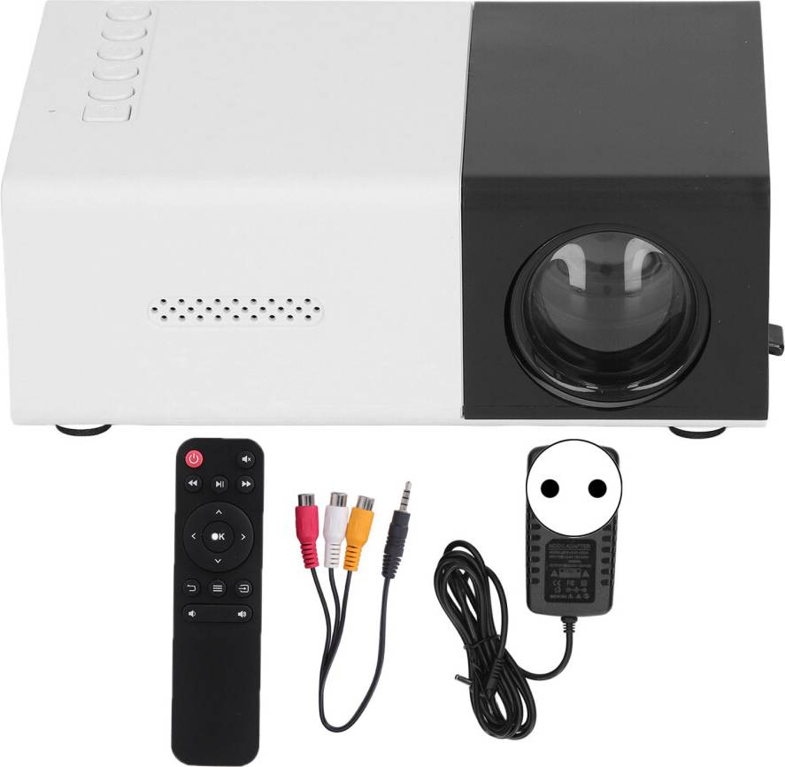 Portable LED Mini Video Projector 1080P HD