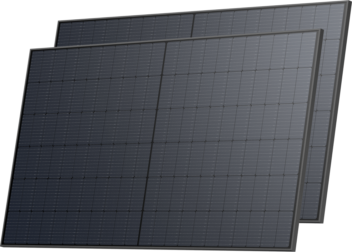 Ecoflow solar panel Ecoflow 520W Rigid Solar Panel 2 Pieces