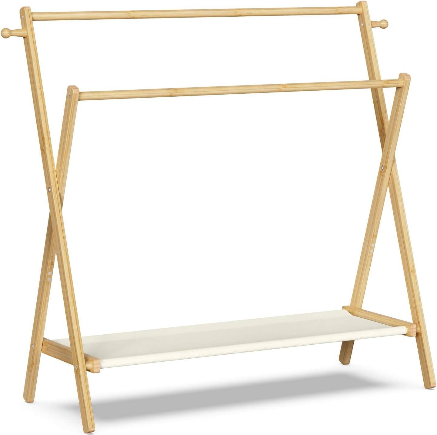Clothes hanger rack Kids Clothing Rack Double Rods