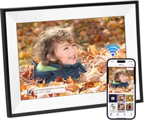 Ekasoco WiFi Digital Photo Frame 10.1 Inch