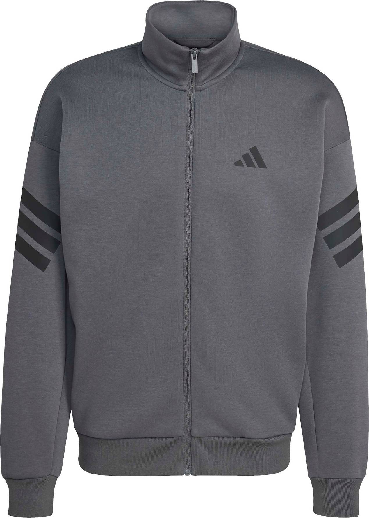 adidas Sportsweatjacka Mörkgrå/Svart