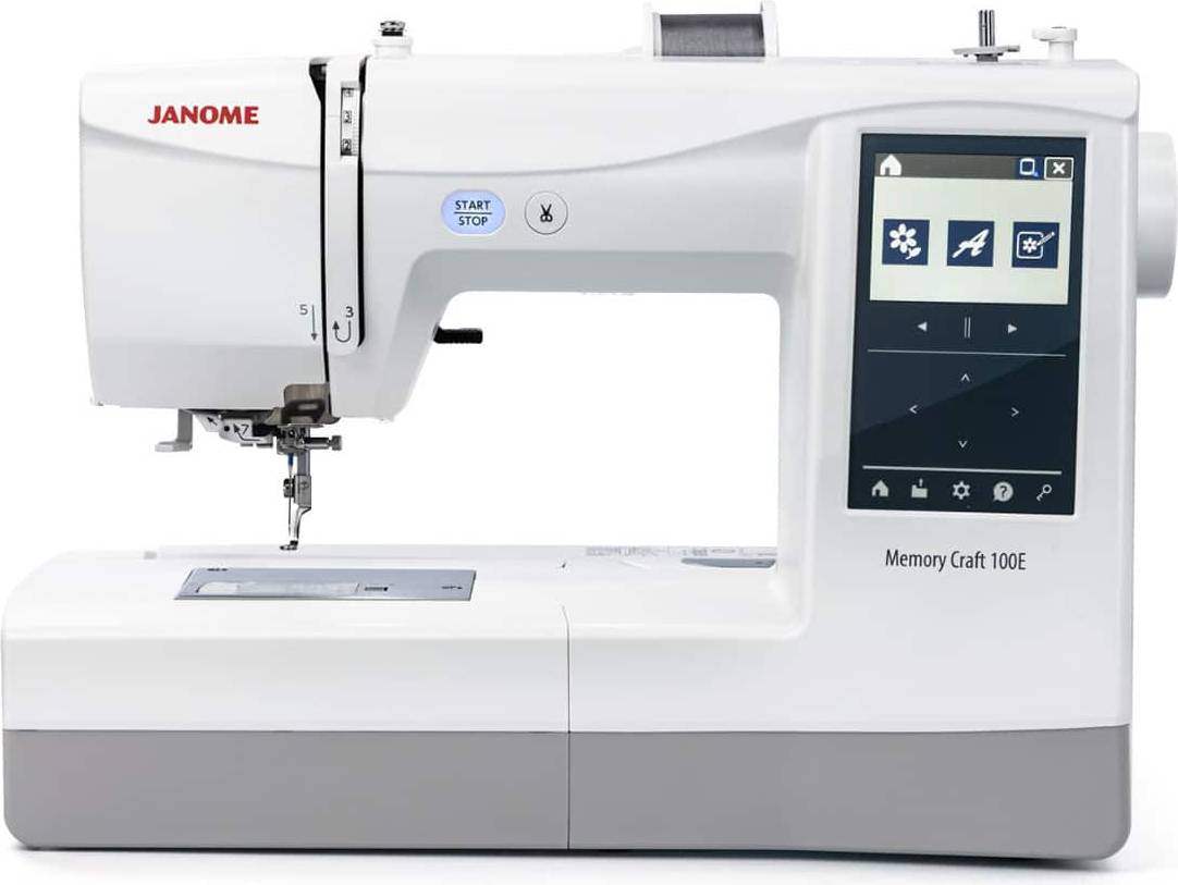 Memory Craft 100E Embroidery Machine With Touchscreen