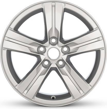 Road Ready Wheel Silver Alloy Rim 16 Inch