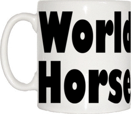 TeeTreeDesigns World's Best Horse Rider Mug