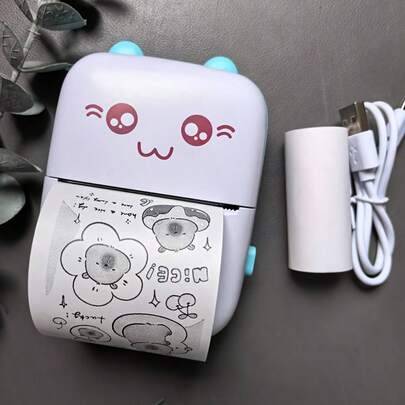 Mini printer Shein Portable Thermal Pocket Printer Mini