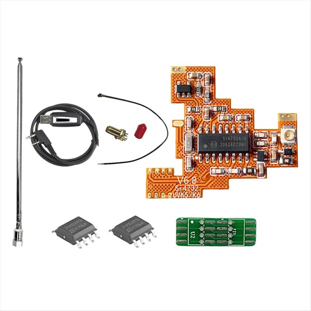 SI4732 V6.8 FPC Module 2X 2M Chip Antenna Kit