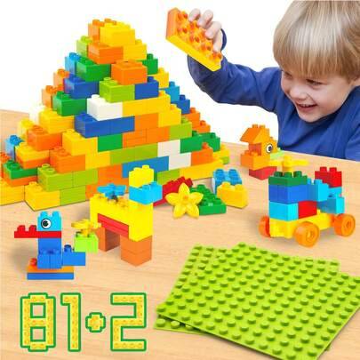 Shein 2pcs Large Building Blocks Set