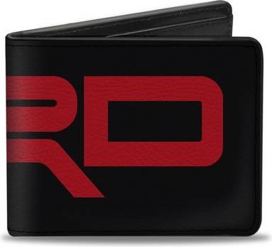 Toyota Bi-Fold Wallet Racing Development Trd Logo Stretch - Black/Red