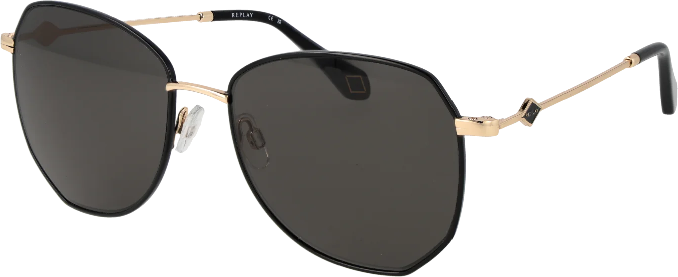 Replay Sunglasses RY290V Metal Frame Rectangular