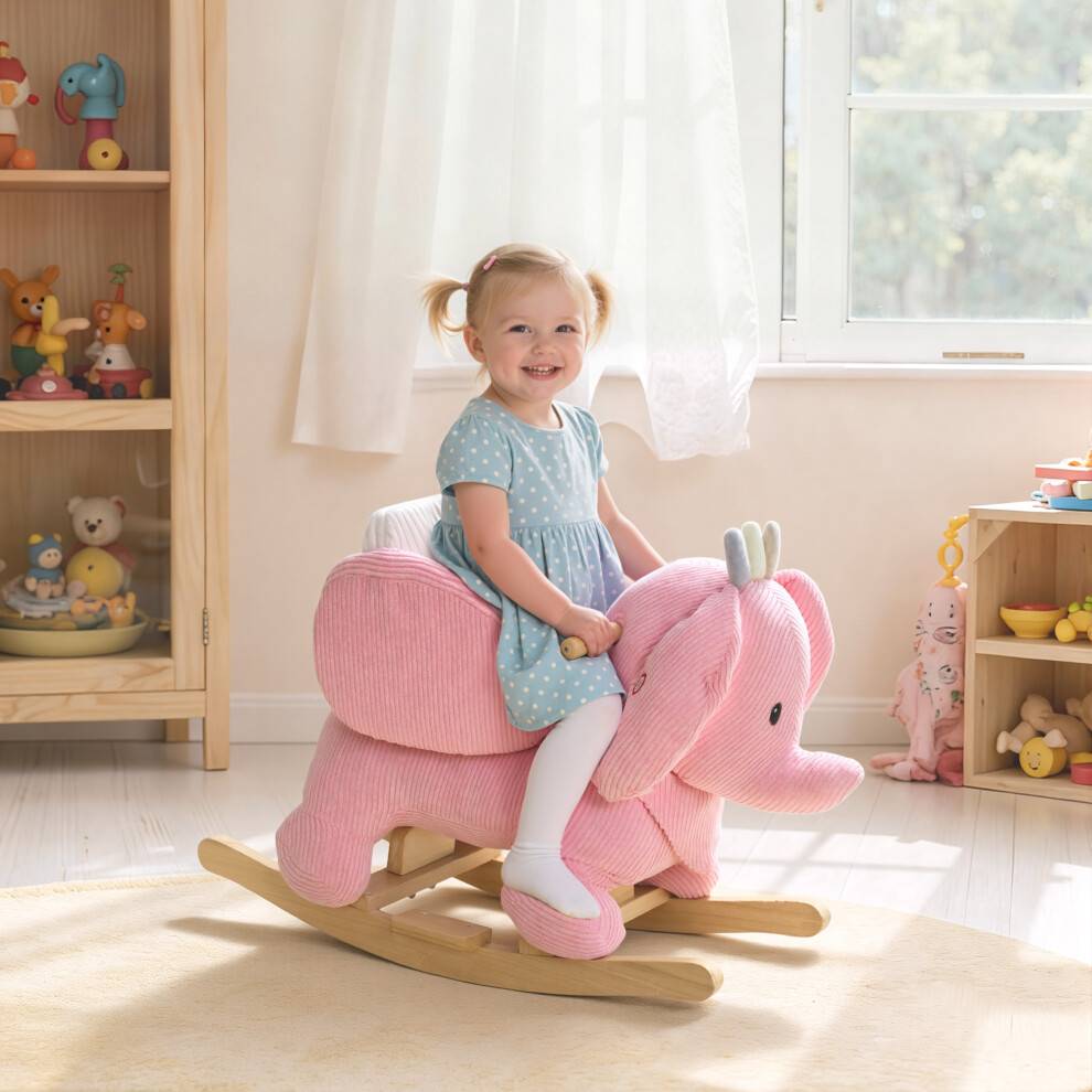 Aiyaplay Kids Rocking Horse Baby Ride On Rocker