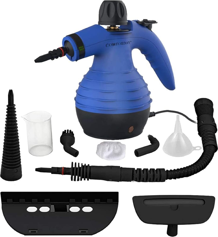 Steam cleaner PandaHall 1050W Handheld Steam Cleaner 221°f 9pc Kit