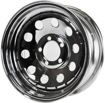 Trailer Rim 13x4.5 Chrome Modular Wheel