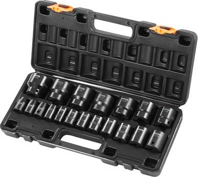 VEVOR Impact Set 1/2 Inches 19 Pcs Socket Bit