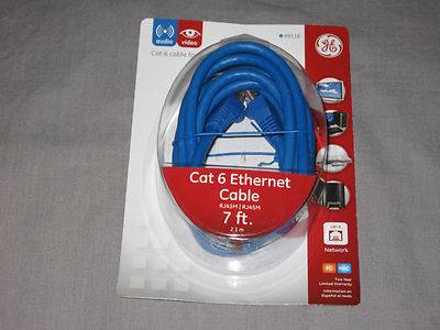 Cat 6 cable GE Cat 6 Networking Cable Ethernet Rj45m