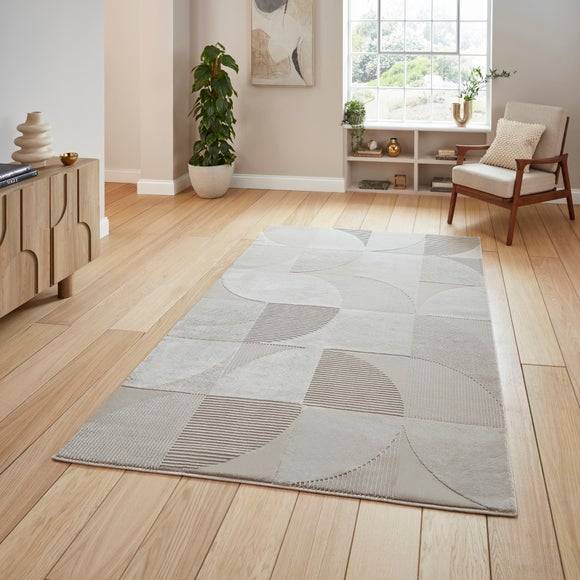 Think Rugs Flores 1975 Rug Beige