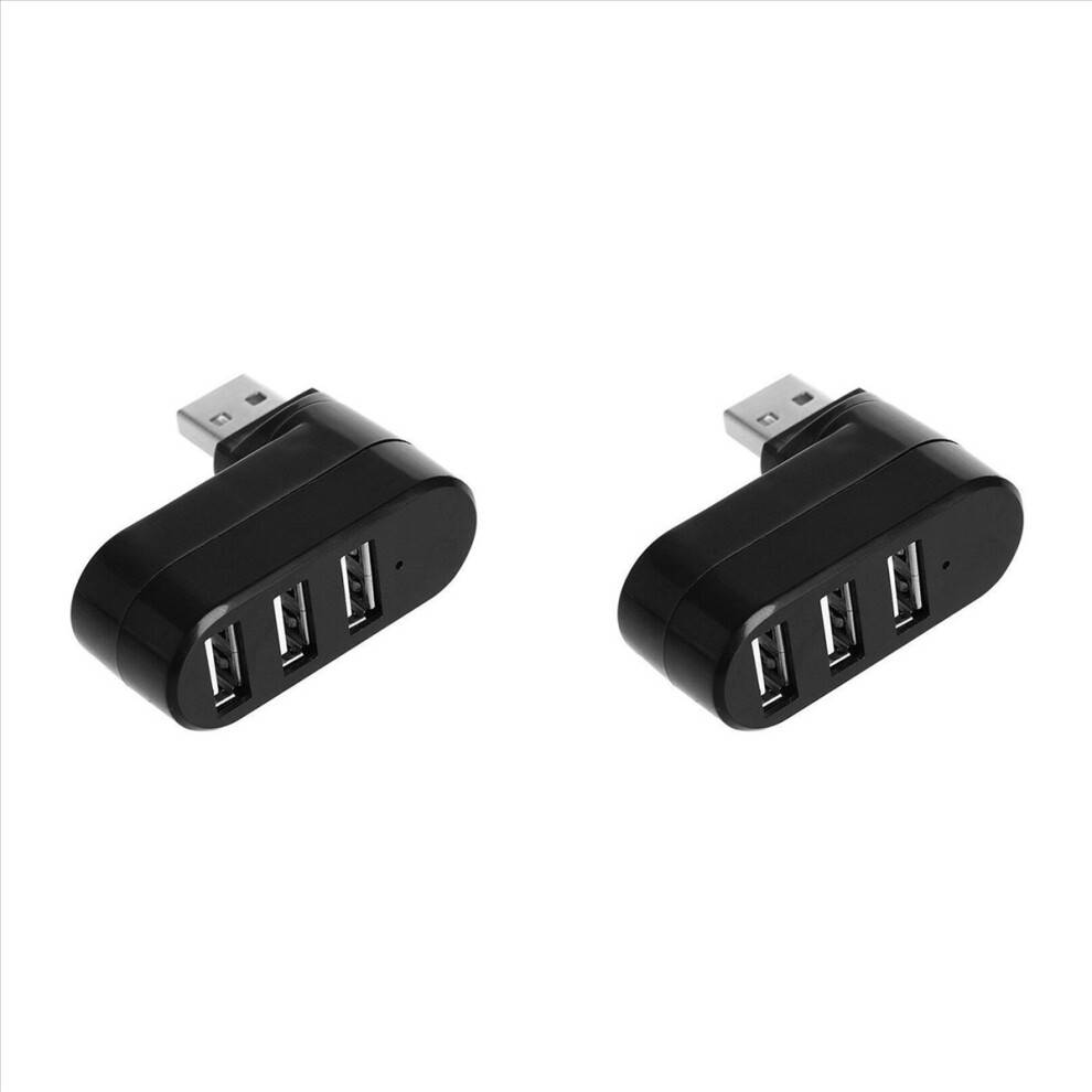 3 Port USB 2.0 Hub Rotatable